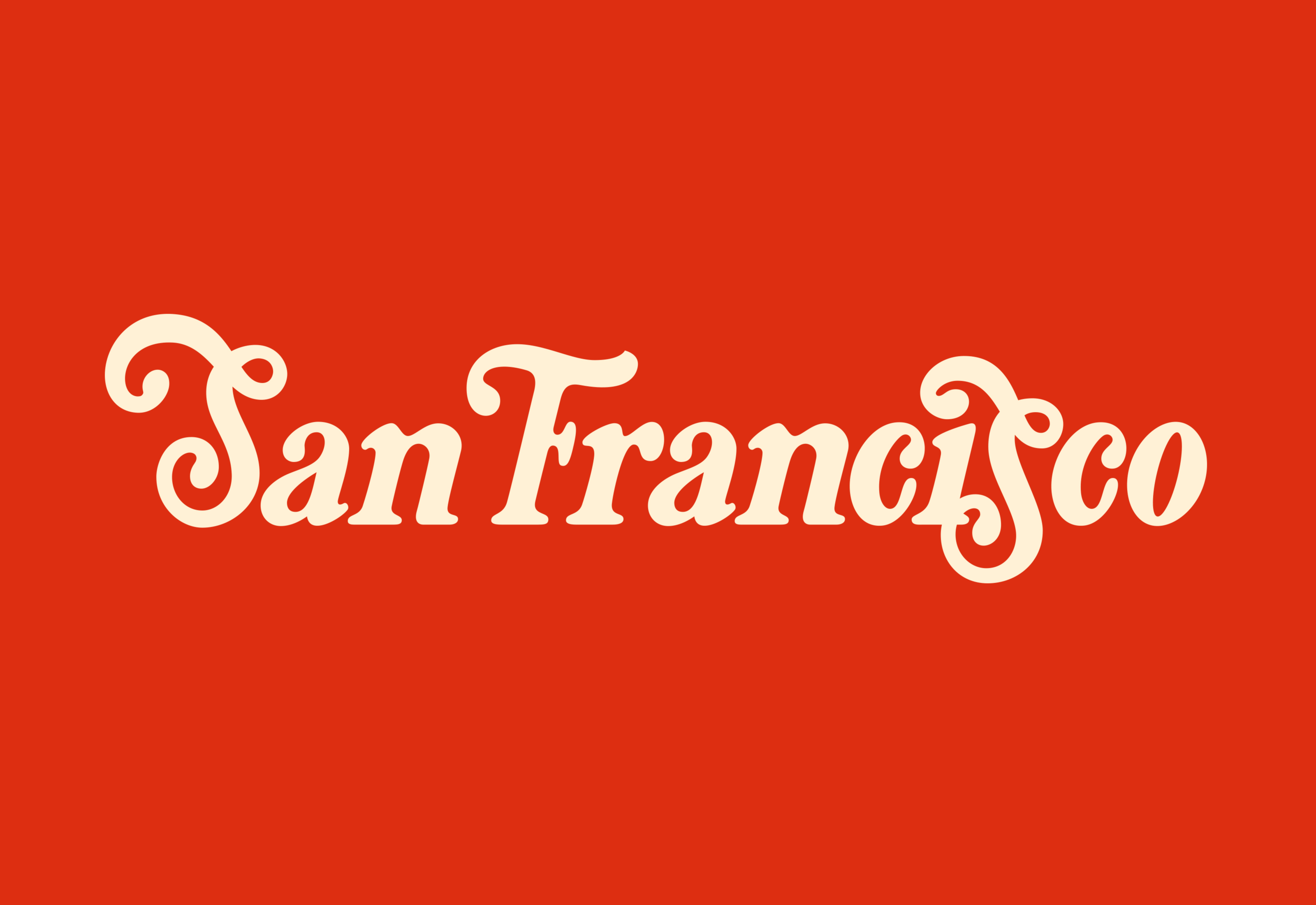 San Francisco Logotype by Mark Lundberg