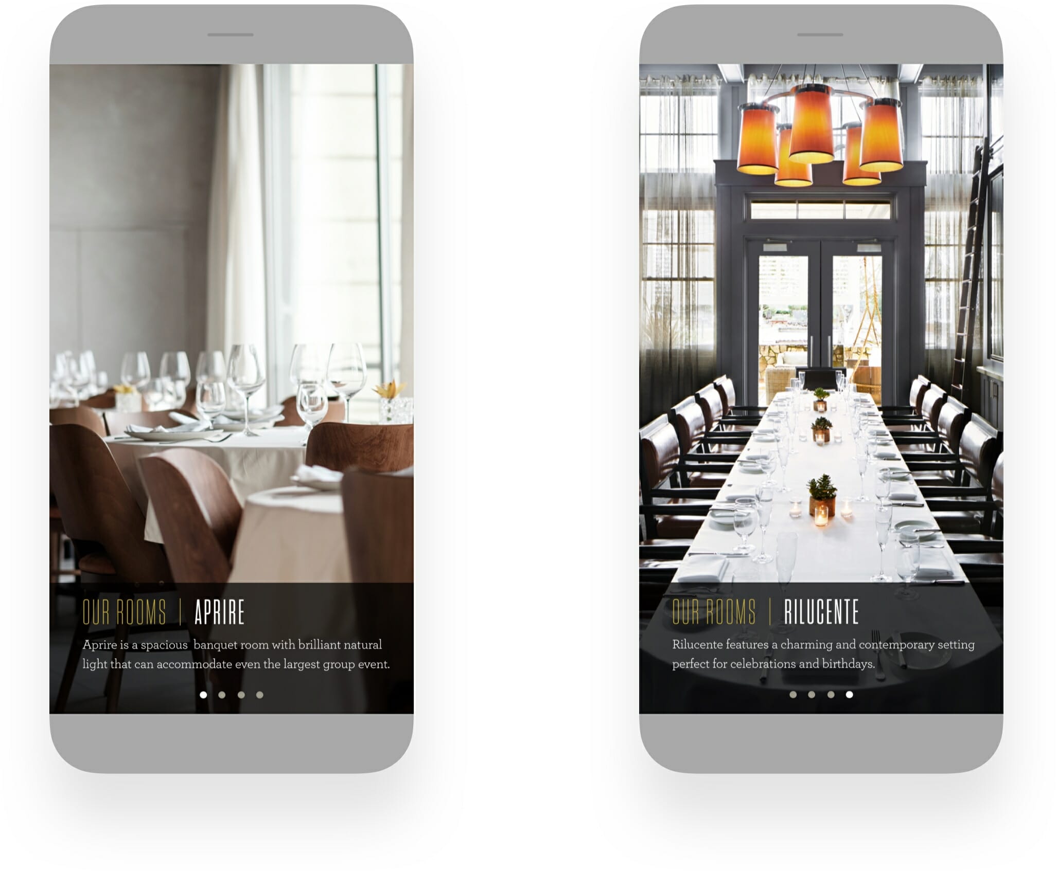 Antiche Restaurant Mobile Responsive Web Design by Mark Lundberg